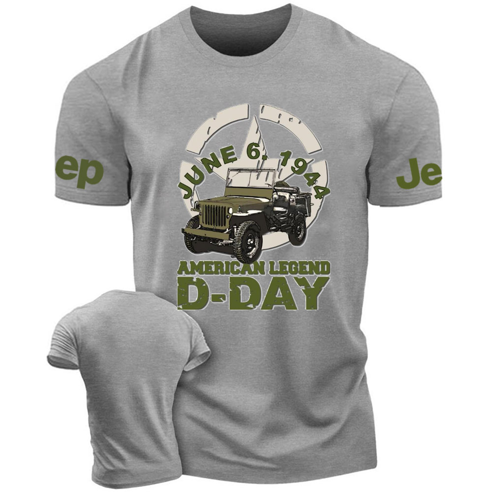 D-day American Legend Willys Jp T-Shirt