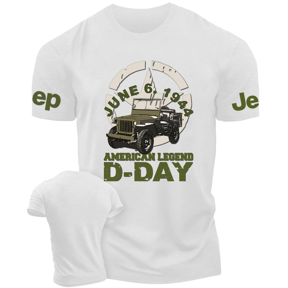 D-day American Legend Willys Jp T-Shirt
