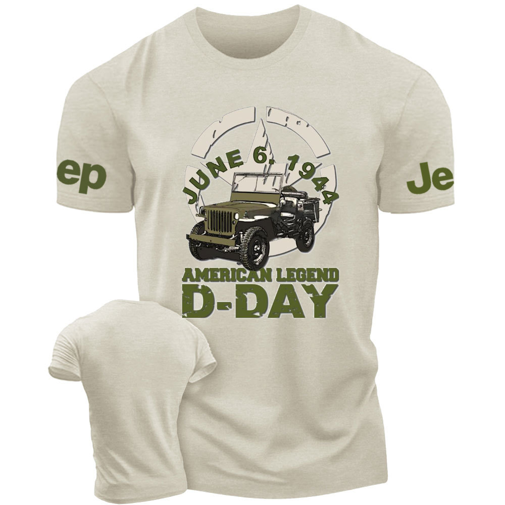 D-day American Legend Willys Jp T-Shirt