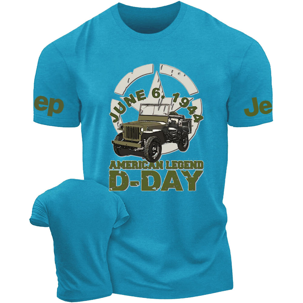 D-day American Legend Willys Jp T-Shirt