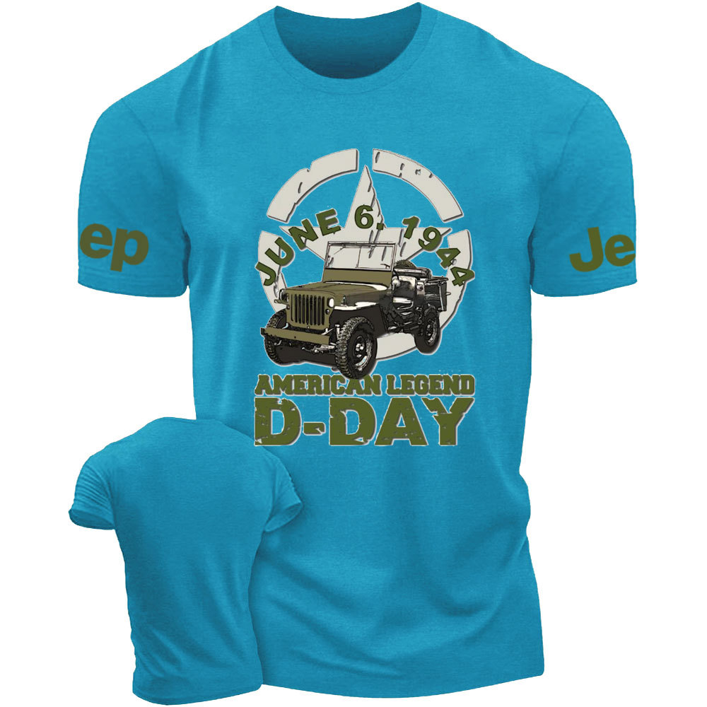 D-day American Legend Willys Jp T-Shirt