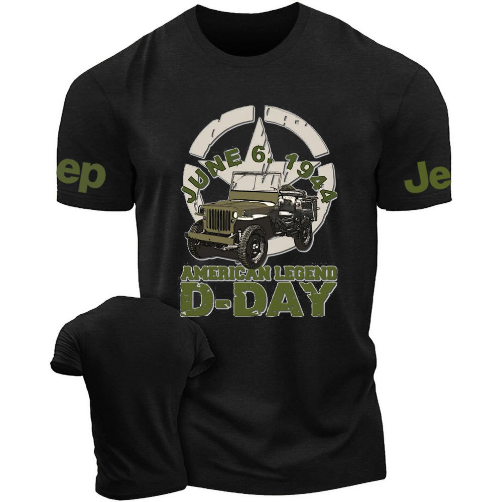 D-day American Legend Willys Jp T-Shirt