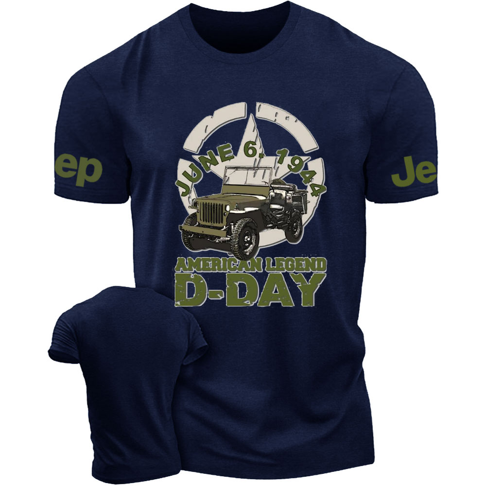 D-day American Legend Willys Jp T-Shirt