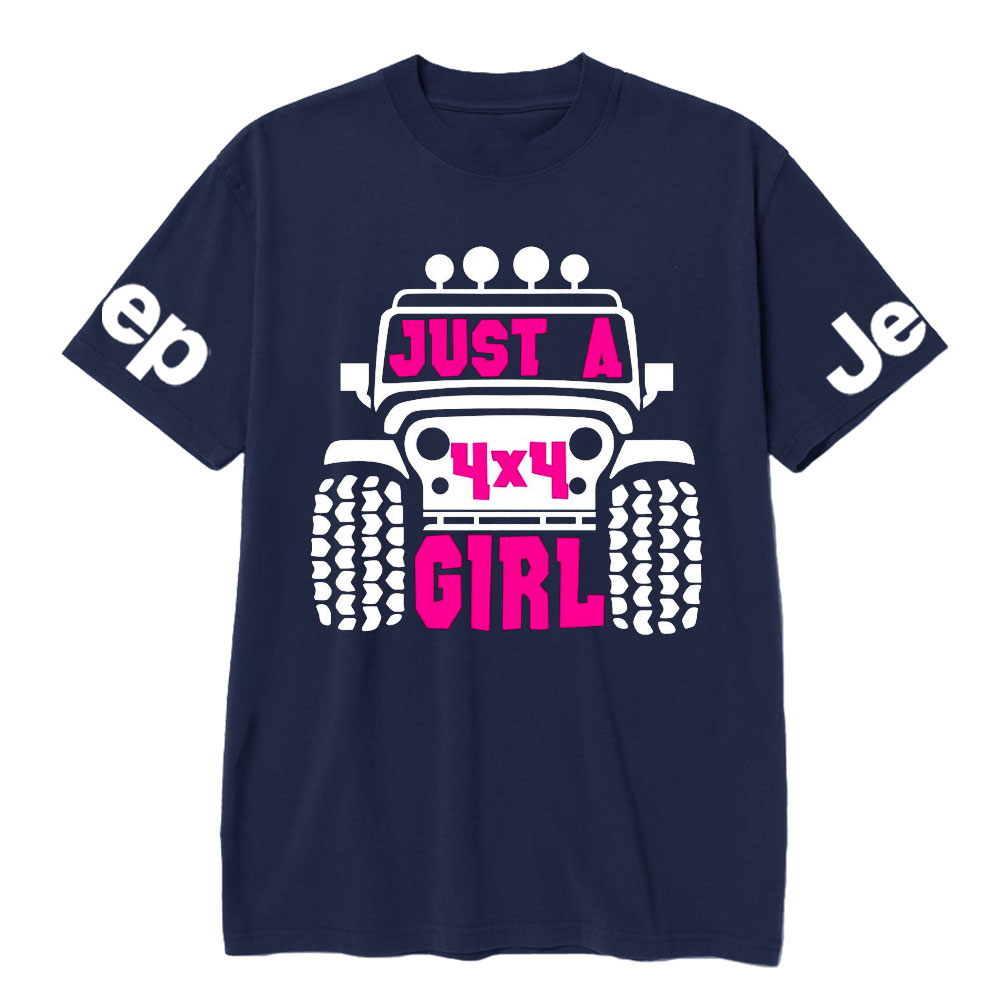 Just a 4x4 Girl Pink Jp T-Shirt