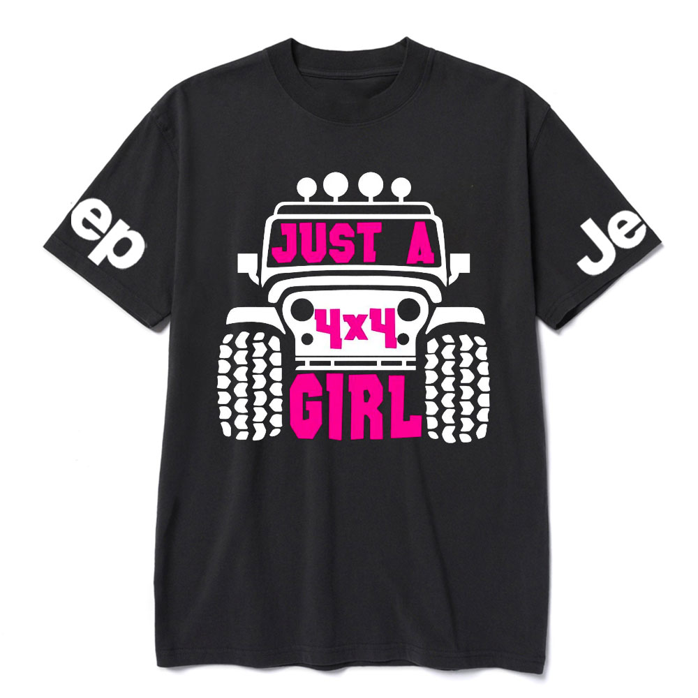 Just a 4x4 Girl Pink Jp T-Shirt
