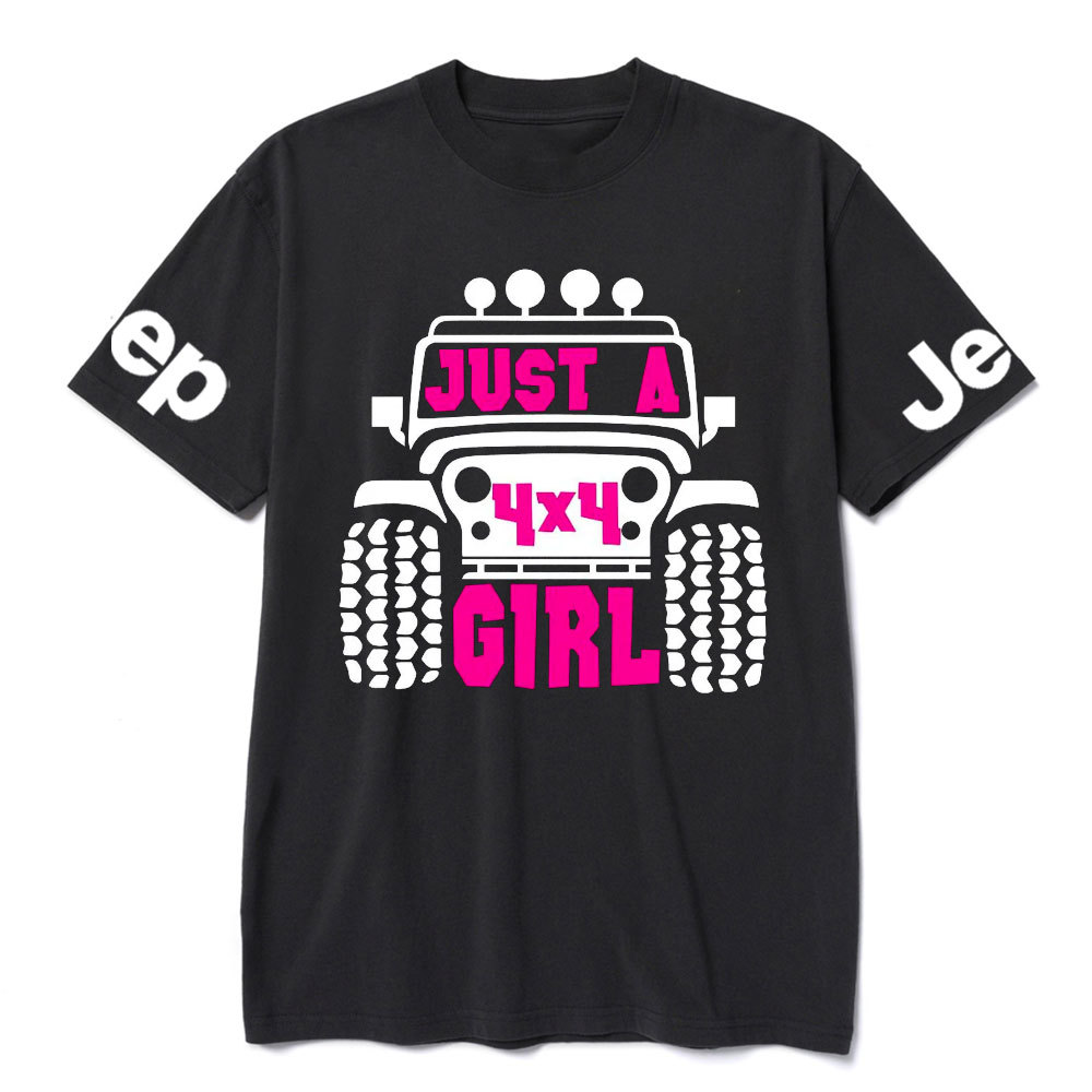 Just a 4x4 Girl Pink Jp T-Shirt