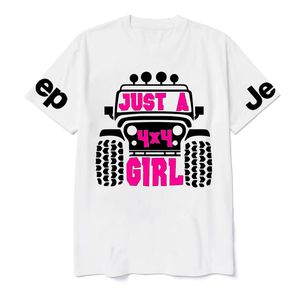 Just a 4x4 Girl Pink Jp T-Shirt
