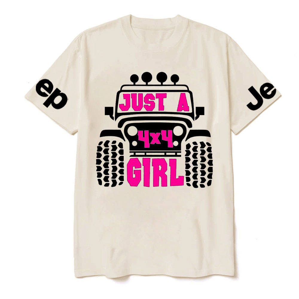 Just a 4x4 Girl Pink Jp T-Shirt