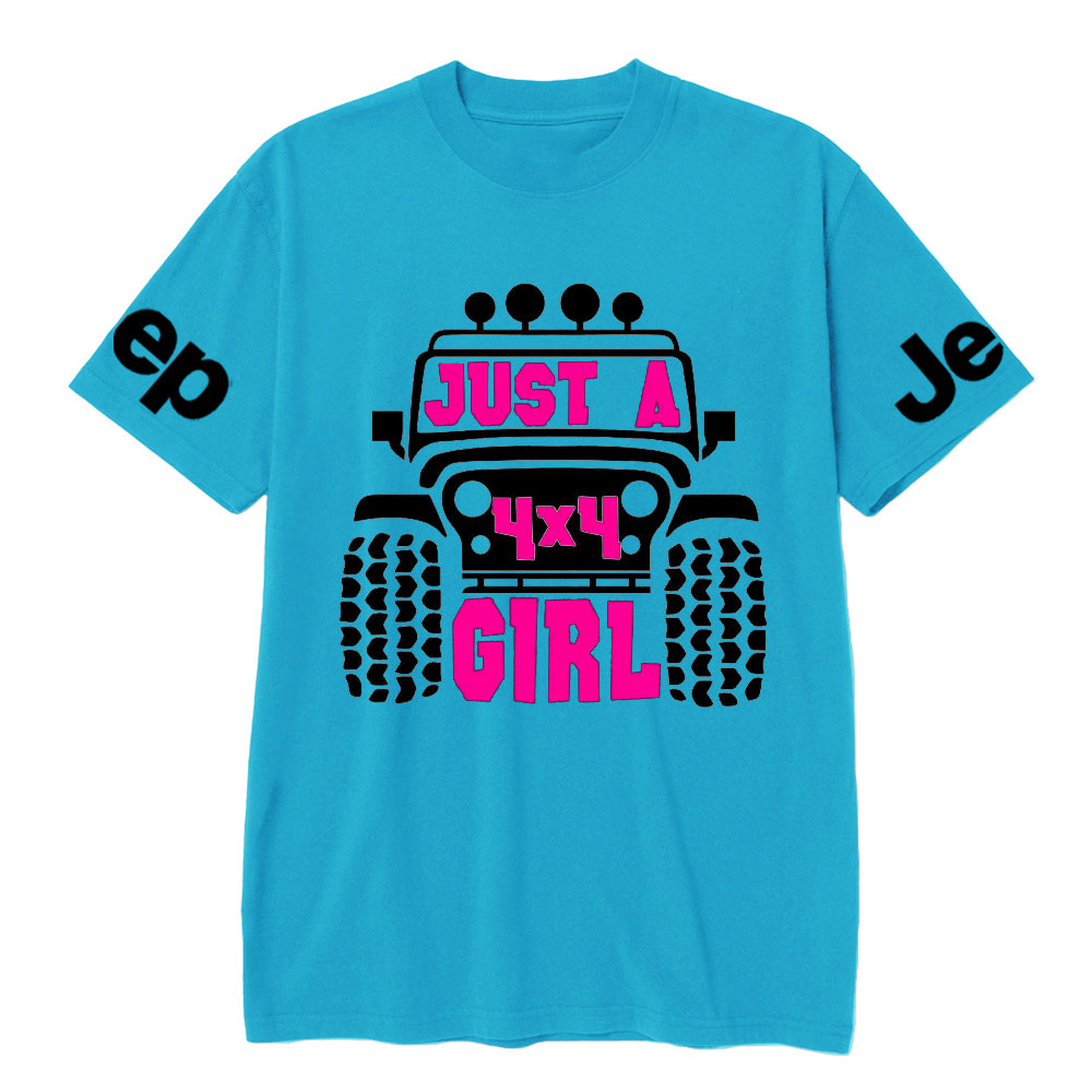 Just a 4x4 Girl Pink Jp T-Shirt