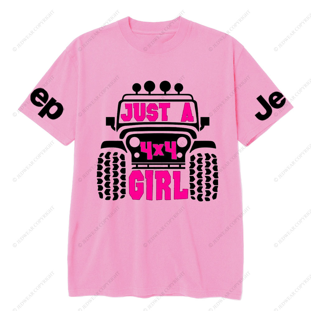 Just a 4x4 Girl Pink Jp T-Shirt