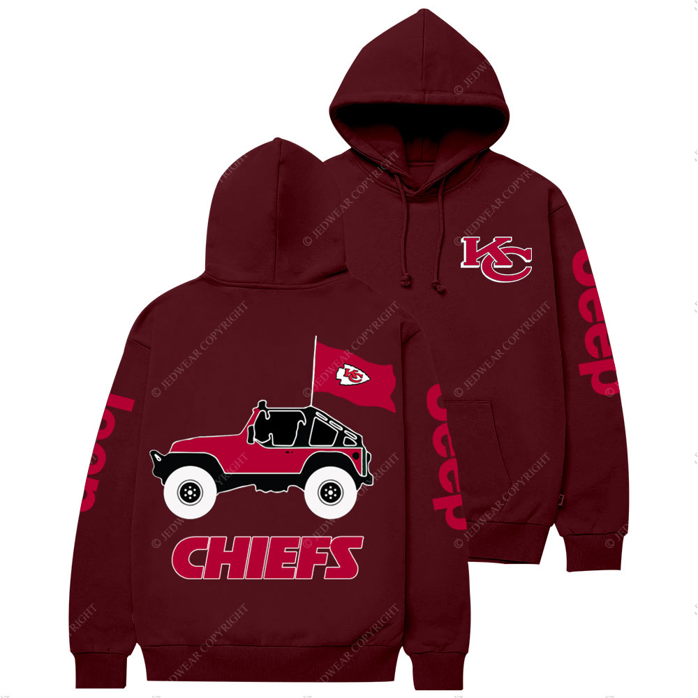 Kansas City Chiefs Football Jp Casual Hoodie