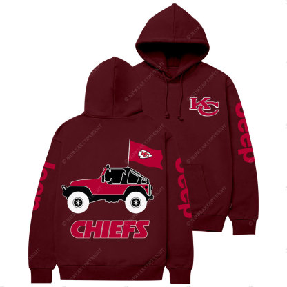 Kansas City Chiefs Football Jp Casual Hoodie
