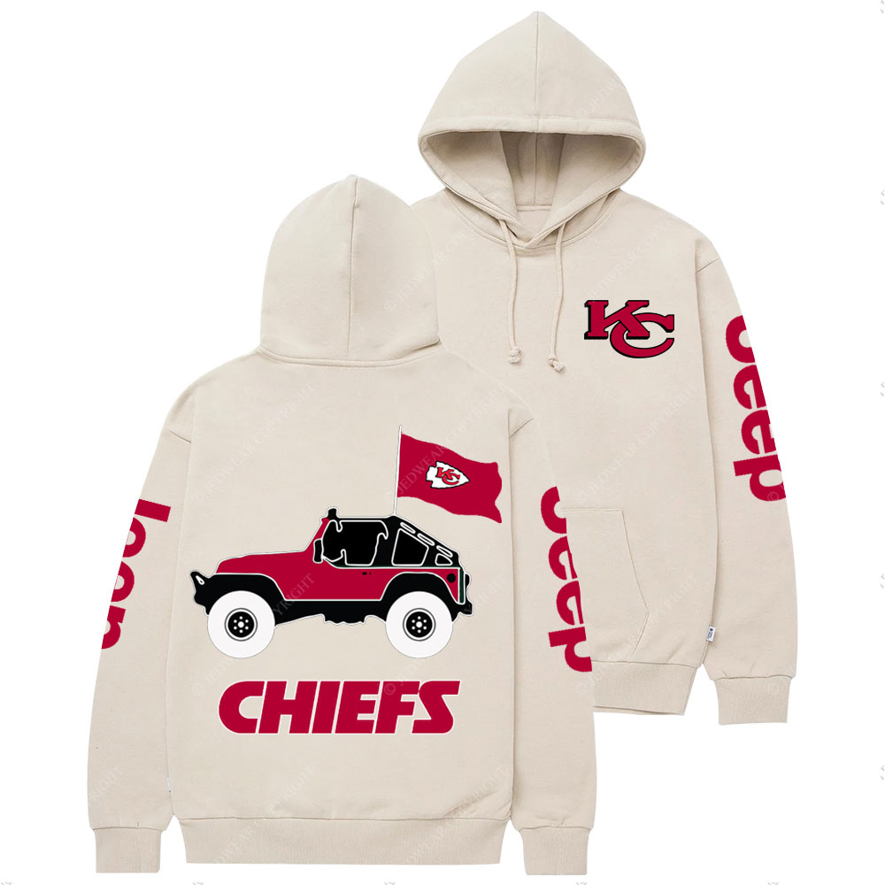 Kansas City Chiefs Football Jp Casual Hoodie