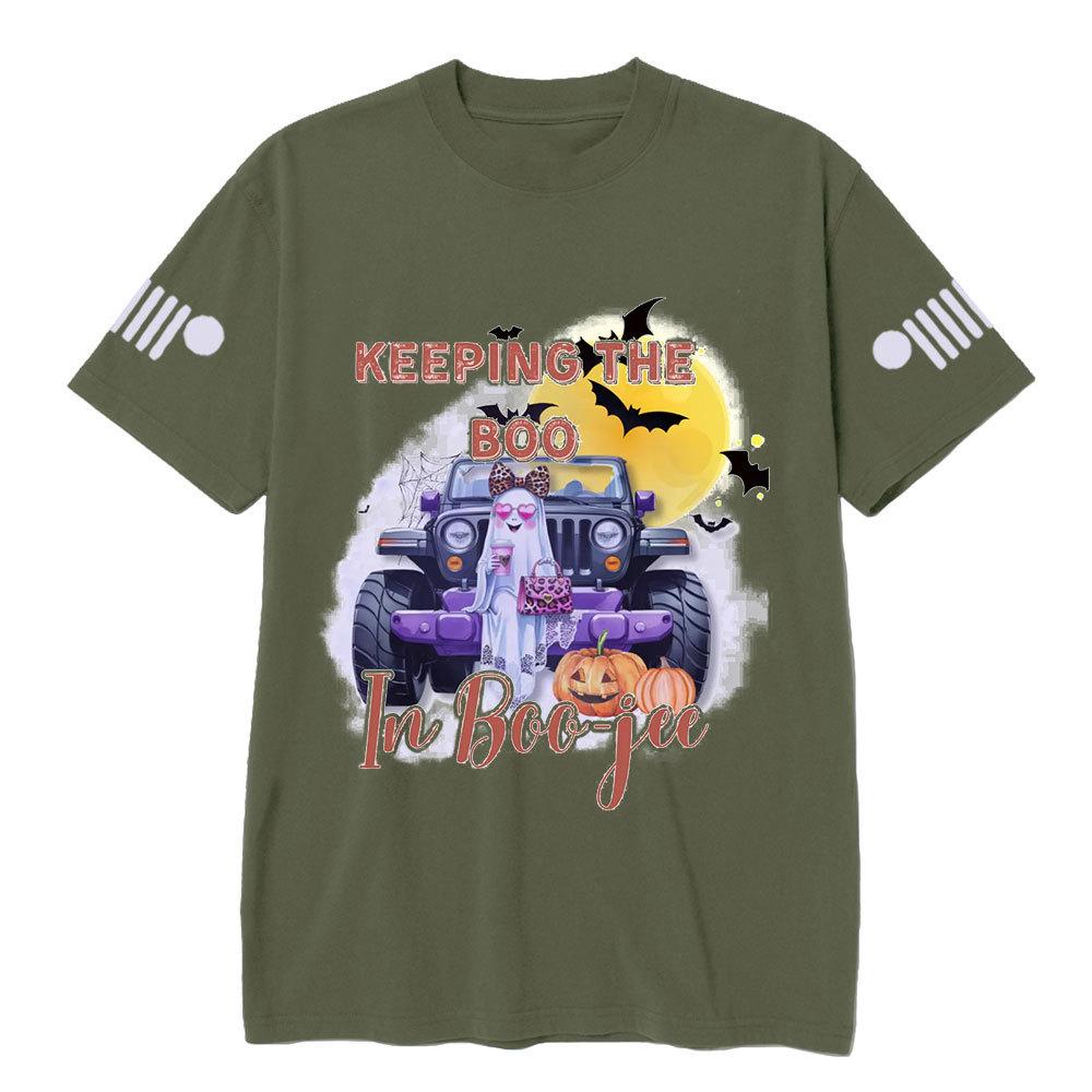Boujie Boo Ghost Womens Halloween Jp T-Shirt