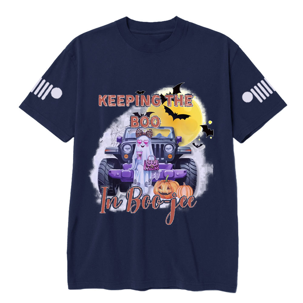 Boujie Boo Ghost Womens Halloween Jp T-Shirt