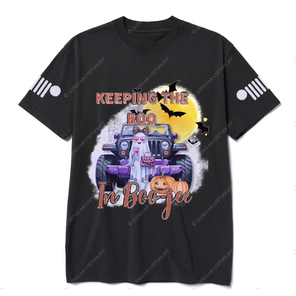 Boujie Boo Ghost Womens Halloween Jp T-Shirt