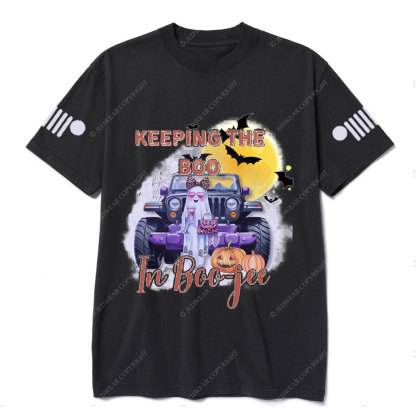 Boujie Boo Ghost Womens Halloween Jp T-Shirt
