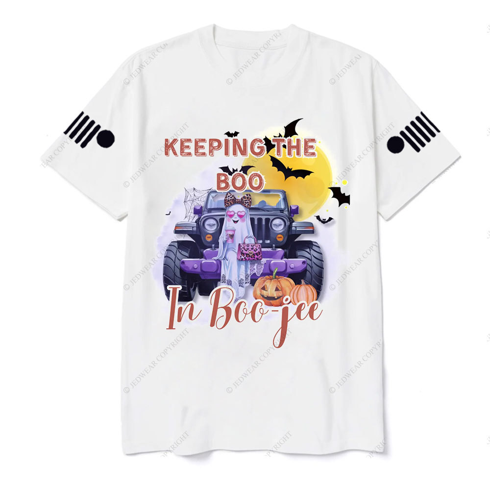 Boujie Boo Ghost Womens Halloween Jp T-Shirt