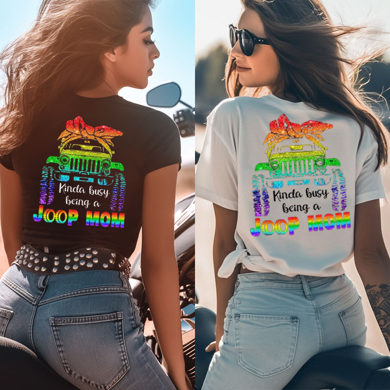 LGBT Kinda Busy Being A Jp Mom - T-shirt