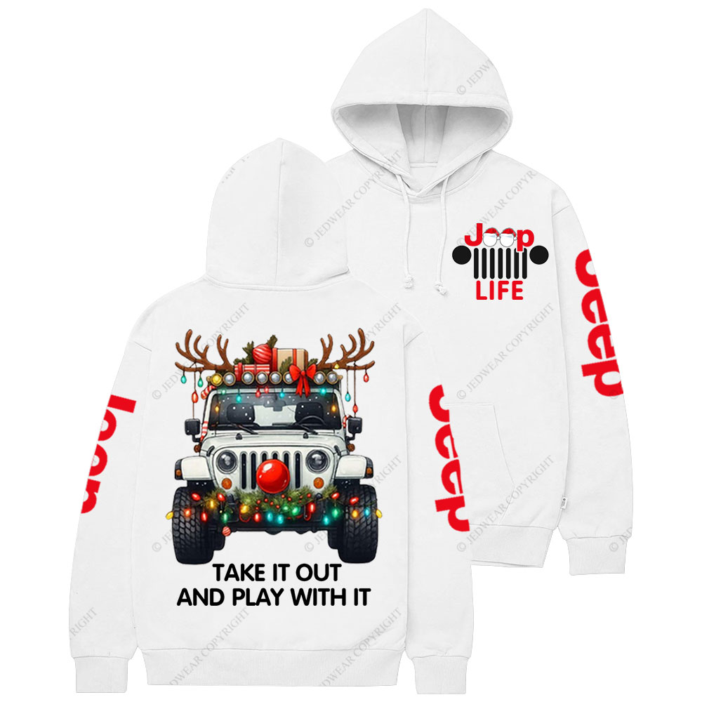 Christmas Jp Life Take It Out and Play With It Jp Casual Hoodie