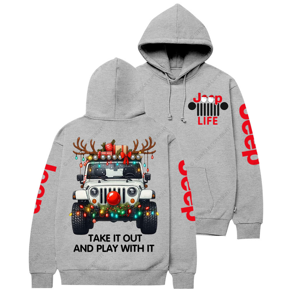 Christmas Jp Life Take It Out and Play With It Jp Casual Hoodie