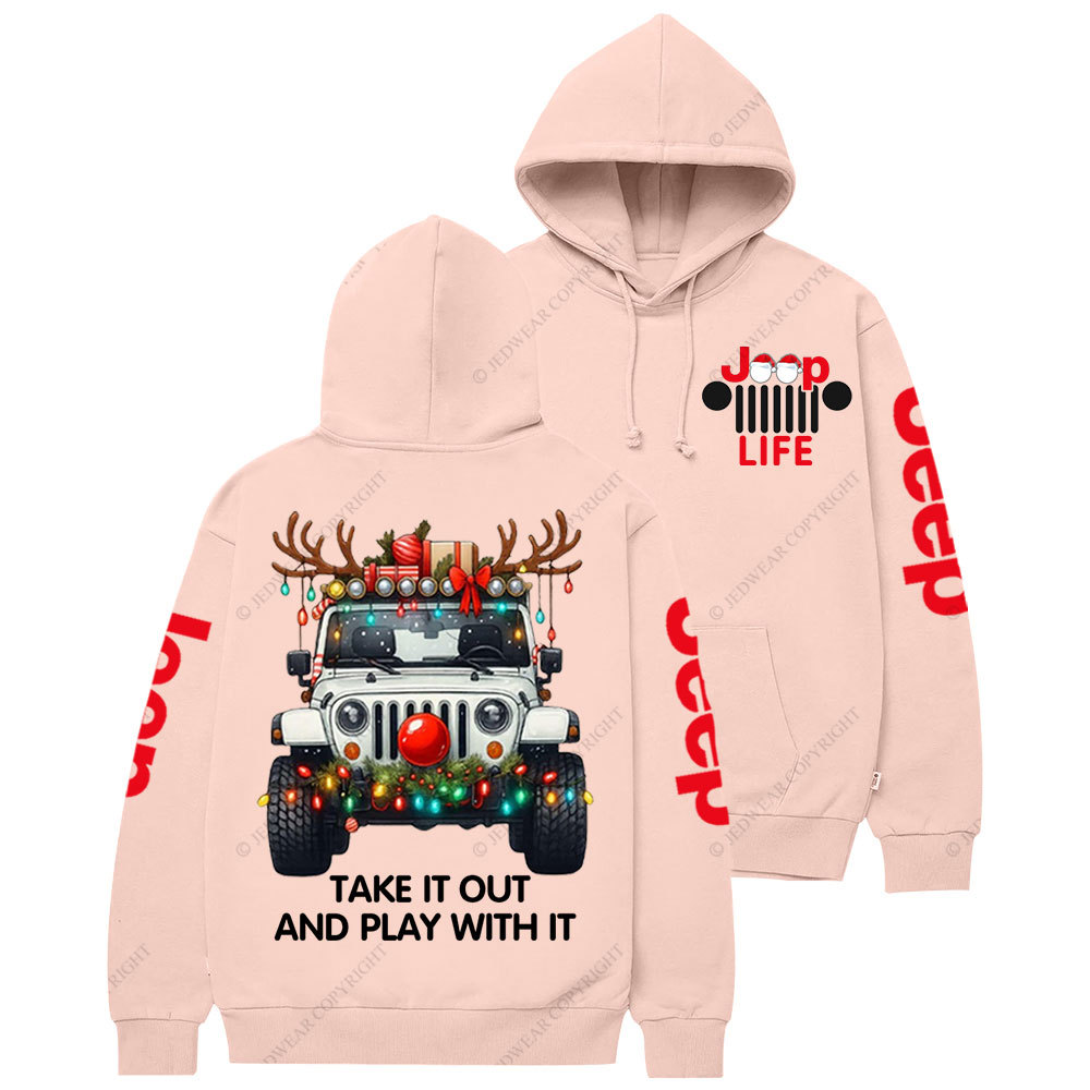 Christmas Jp Life Take It Out and Play With It Jp Casual Hoodie