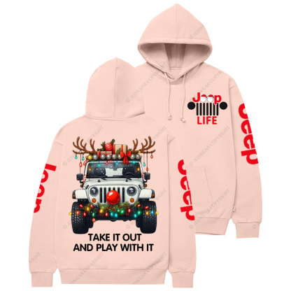 Christmas Jp Life Take It Out and Play With It Jp Casual Hoodie