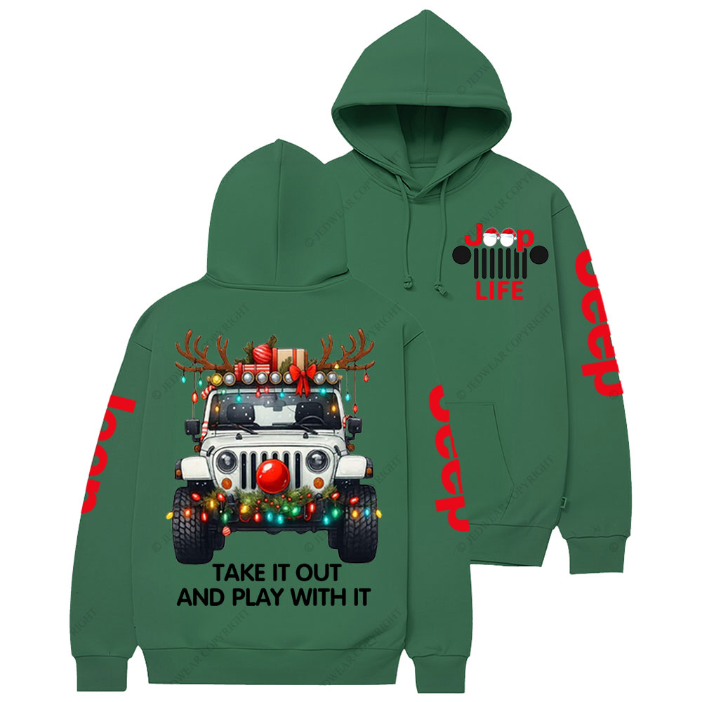 Christmas Jp Life Take It Out and Play With It Jp Casual Hoodie