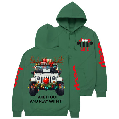 Christmas Jp Life Take It Out and Play With It Jp Casual Hoodie