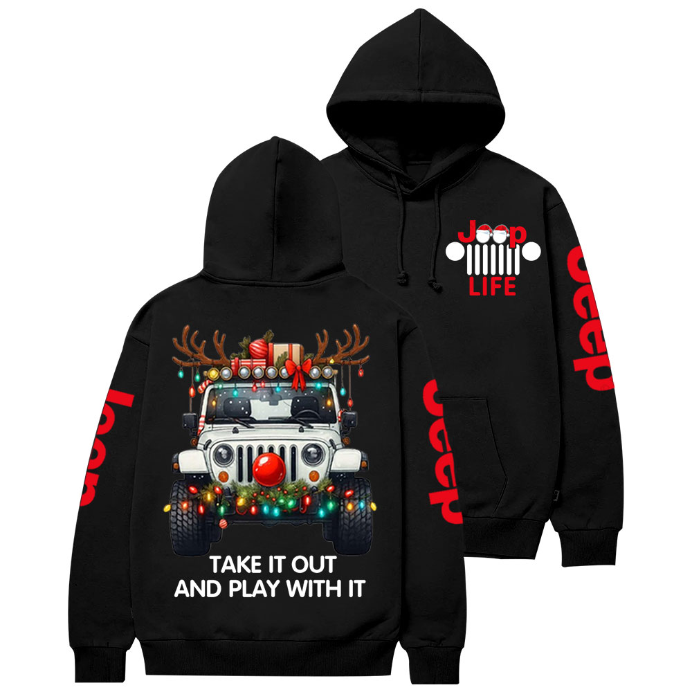 Christmas Jp Life Take It Out and Play With It Jp Casual Hoodie