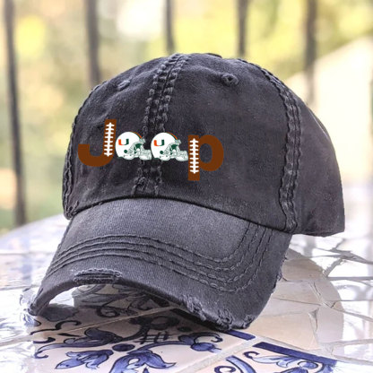 Miami Football Jp Baseball Cap