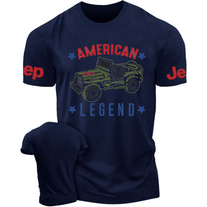 Vintage Military Jp with American Legend Patriotic T-Shirt