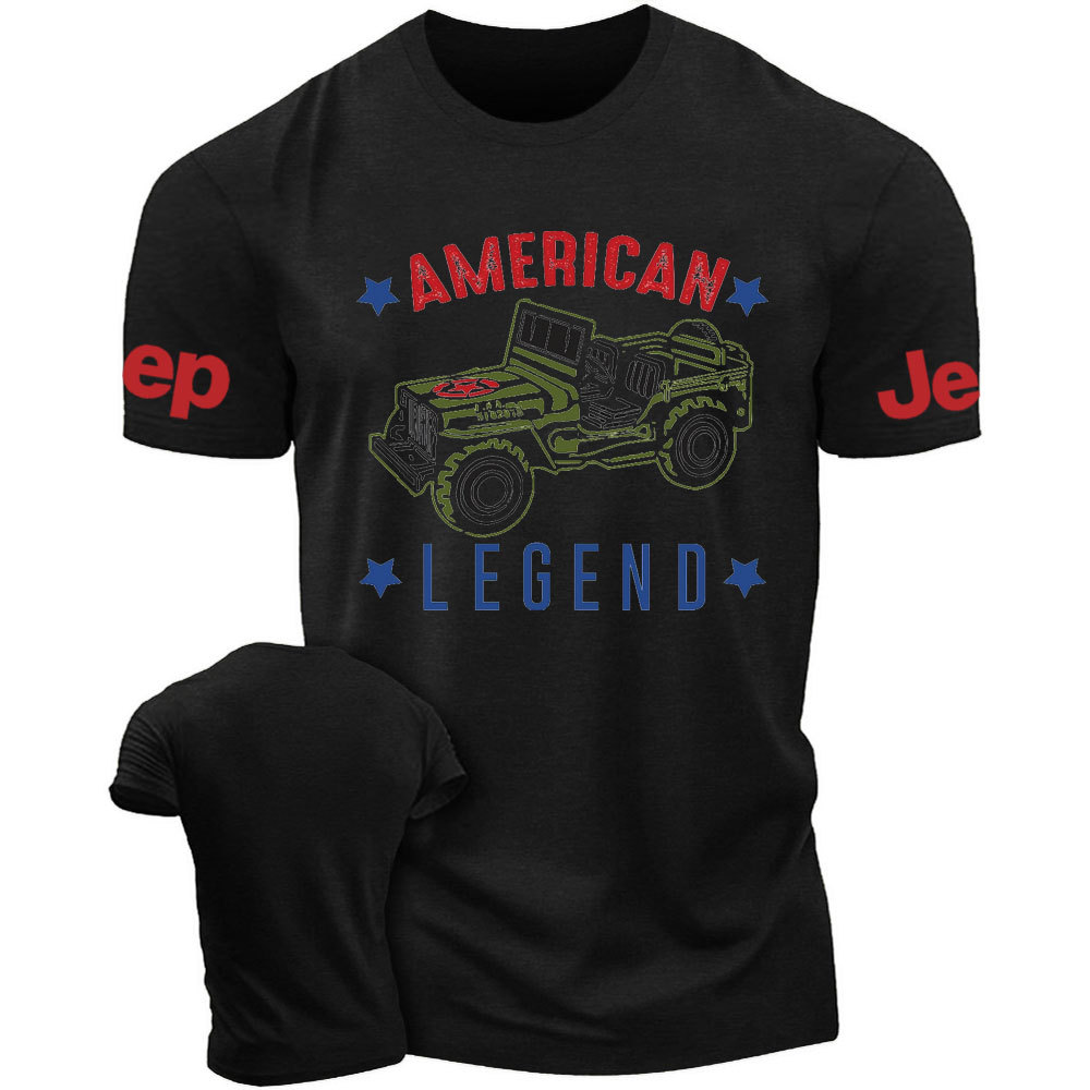 Vintage Military Jp with American Legend Patriotic T-Shirt