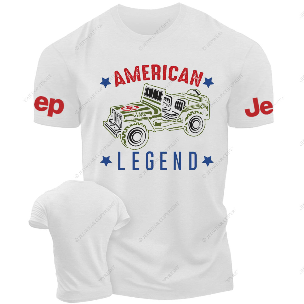 Vintage Military Jp with American Legend Patriotic T-Shirt