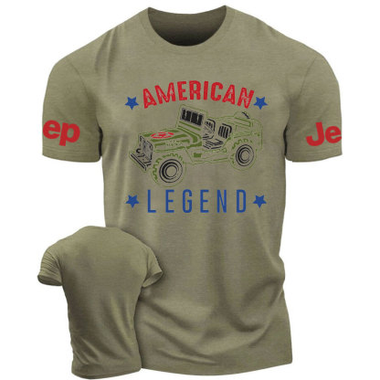 Vintage Military Jp with American Legend Patriotic T-Shirt