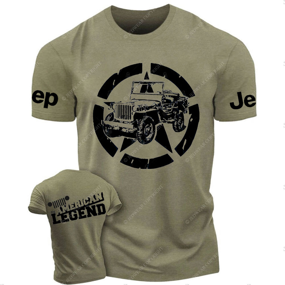 Jp The American Legend Army Star Jp T-Shirt