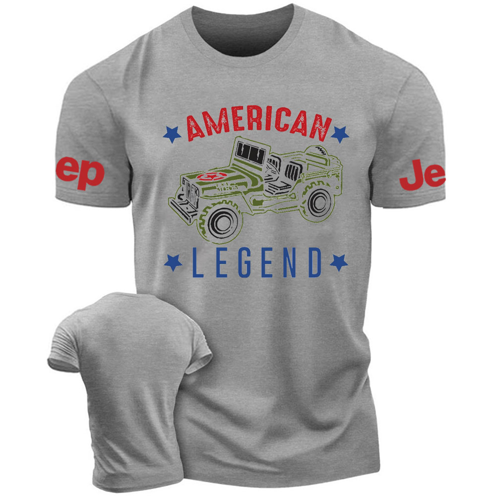 Vintage Military Jp with American Legend Patriotic T-Shirt
