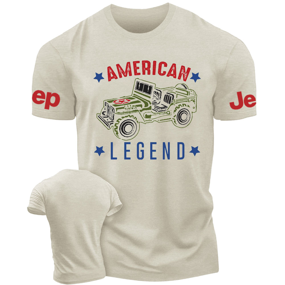 Vintage Military Jp with American Legend Patriotic T-Shirt