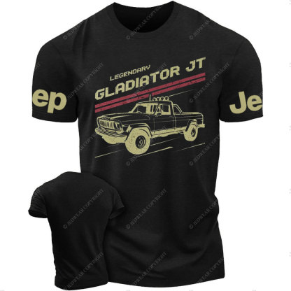 Legendary Gladiator JT Jp Car Trailcat T-Shirt