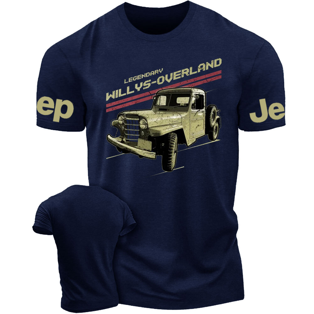 Willys-Overland Truck Jp Car Trailcat T-Shirt