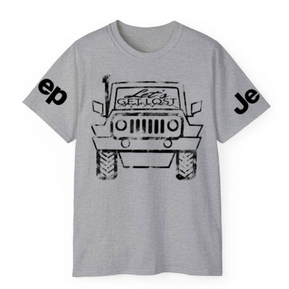 Let’s Get Lost white and Black Jp Lover T-Shirt