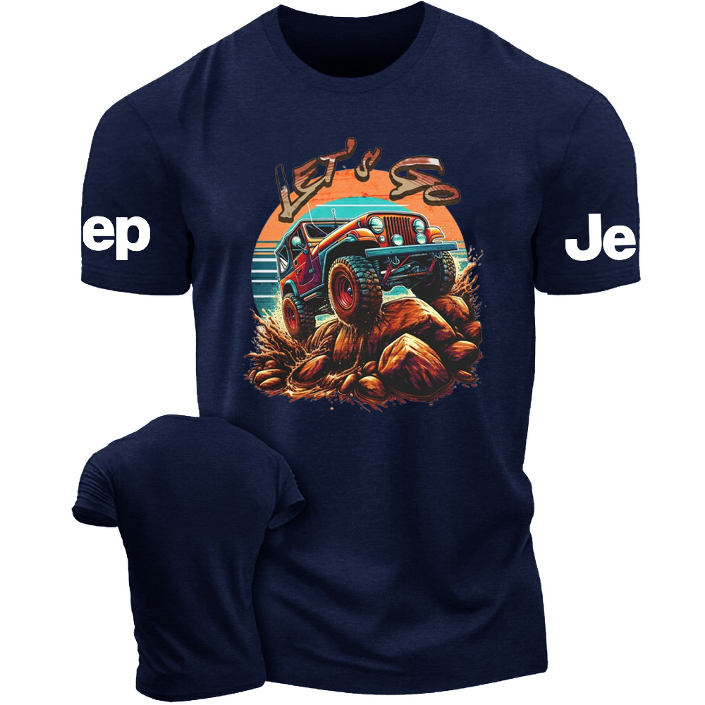 Lets Go Jp Rock Crawling and Mudding T-Shirt