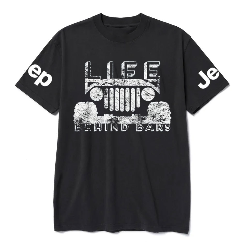 Life Behind Bars Outdoor Life Distressed Jp Lover T-Shirt