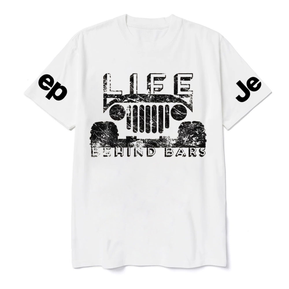 Life Behind Bars Outdoor Life Distressed Jp Lover T-Shirt