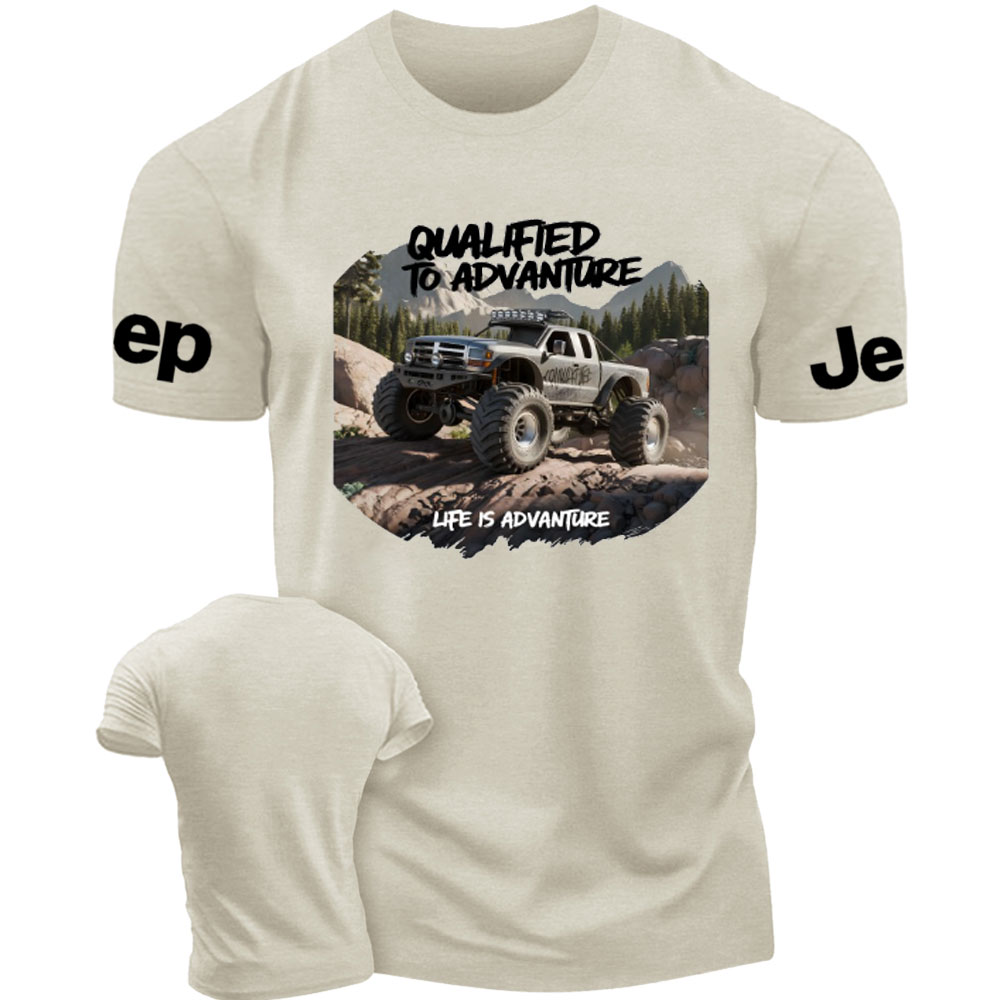 Life Is Adventure 3D Offroad Vehicle Jp T-Shirt