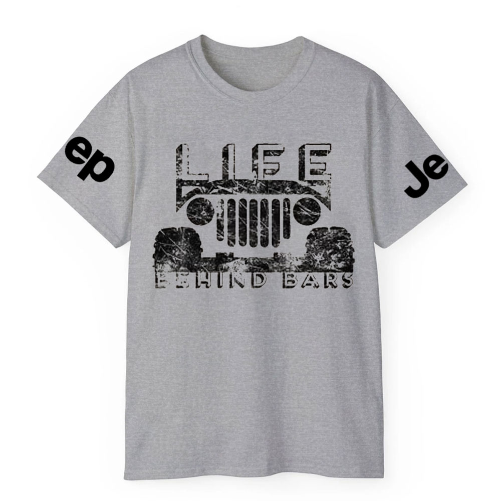 Life Behind Bars Outdoor Life Distressed Jp Lover T-Shirt