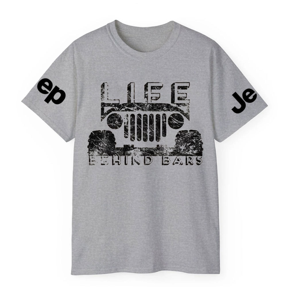 Life Behind Bars Outdoor Life Distressed Jp Lover T-Shirt