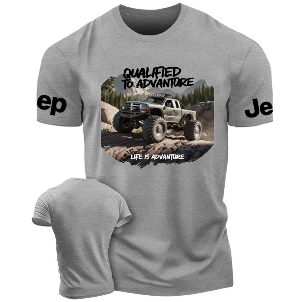 Life Is Adventure 3D Offroad Vehicle Jp T-Shirt