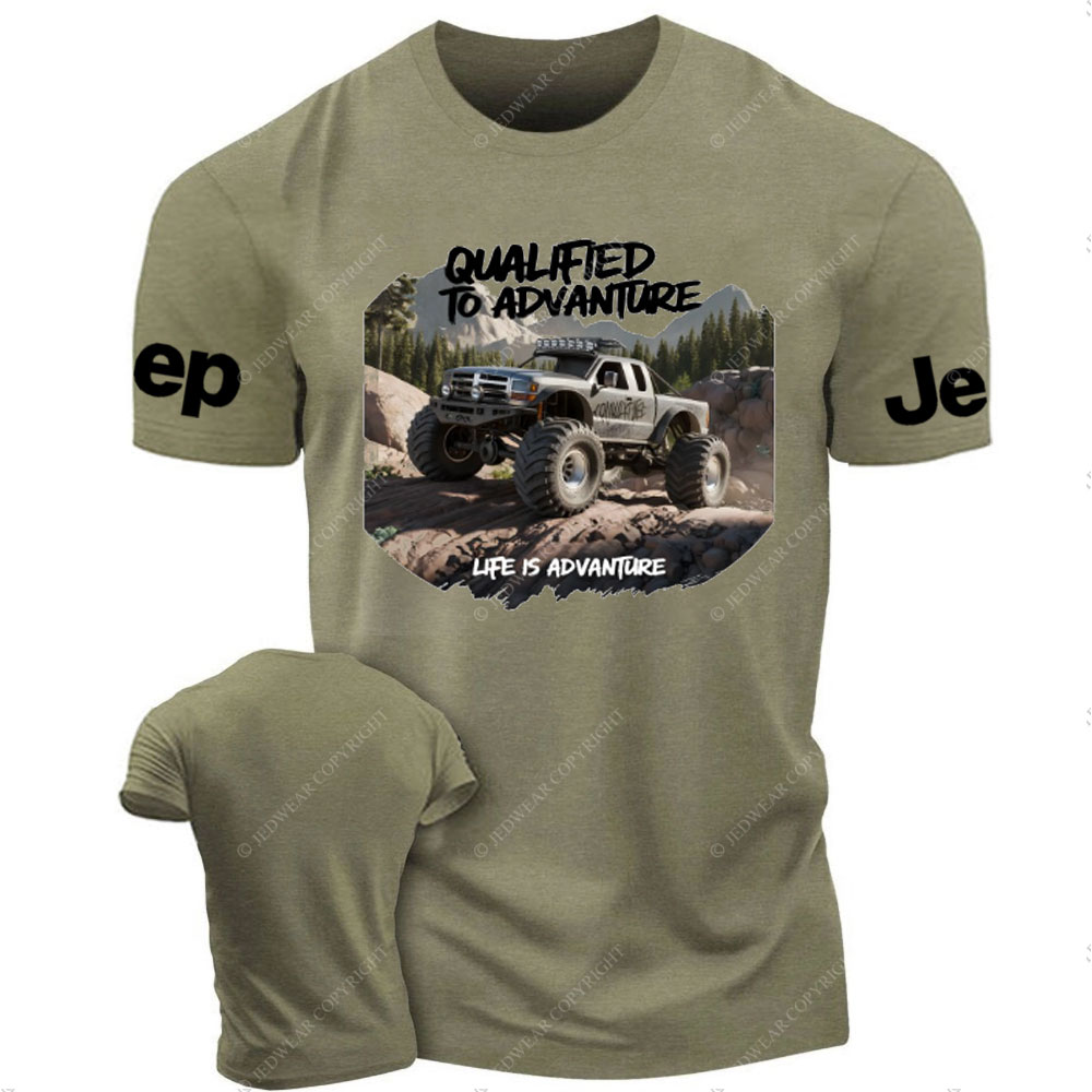 Life Is Adventure 3D Offroad Vehicle Jp T-Shirt