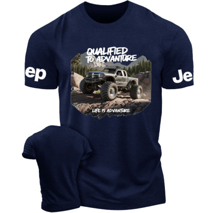 Life Is Adventure 3D Offroad Vehicle Jp T-Shirt